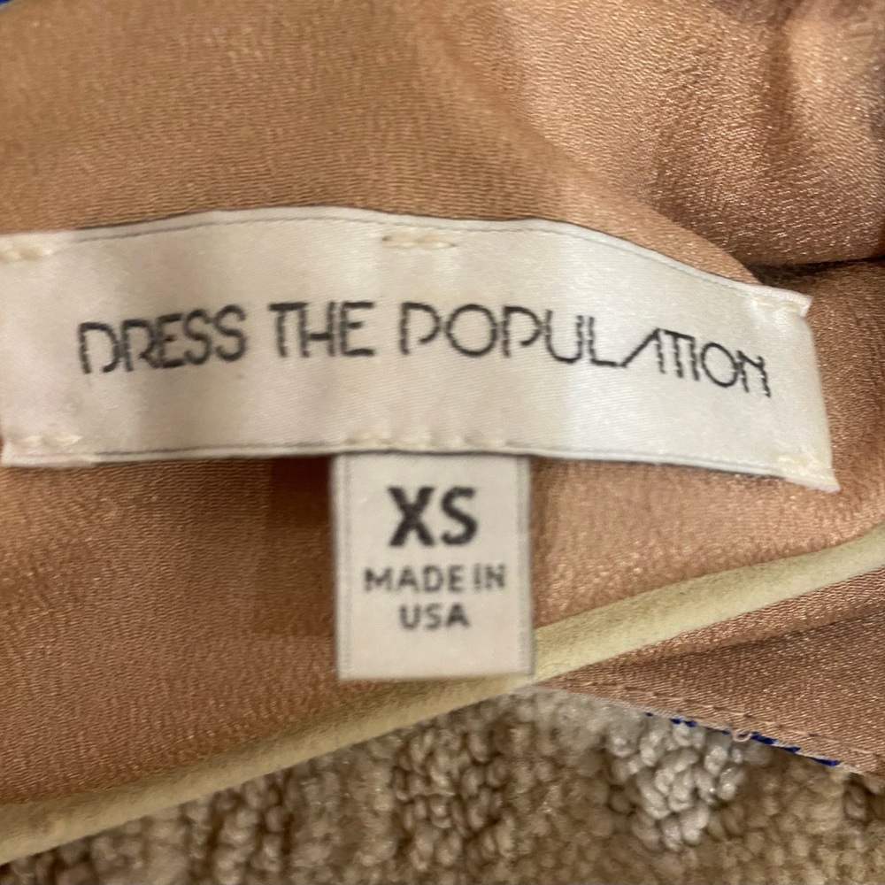 Dress the Population Cocktail Dress, Size XS - Picture 3 of 4